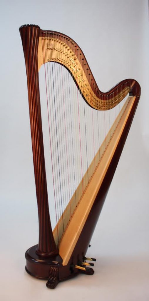 47 stringed harp